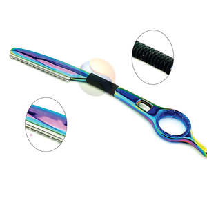 มีดโกนหนวดตรงสแตนเลสพรีเมียมพร้อมโลโก้สั่งทำพิเศษ สำหรับช่างตัดผมมืออาชีพ  มีดโกนหนวดและมีดซอยผม ด้ามจับไม้ - Product Image 2