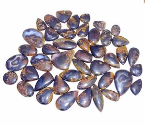 Ágata de musgo indonesio Natural de alta calidad AAA +, mezcla de piedras preciosas sueltas, forma y tamaño, cabujón, piedras preciosas sueltas para uso en la fabricación de joyas - Product Image 6