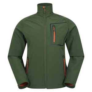 Hot Selling Outdoor Breathable Lightweight Softshell <b>Jacket</b> for <b>Men</b> Wholesale Factory Stand Collar Winter Coat with - Product Image 5