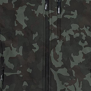 เสื้อแจ็คเก็ตซอฟต์เชลล์ลายพรางสำหรับผู้ชาย มีฮู้ด ซิปแบบเต็มตัว แขนยาว คุณภาพสูง รับสกรีนโลโก้ ดีไซน์ใหม่ น้ำหนักเบา - Product Image 6