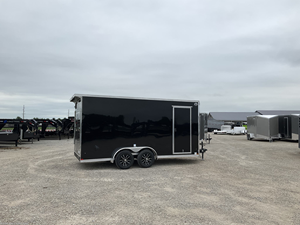 7x16 Enclosed Cargo <b>Trailer</b> 7000lbs Tandem Axle <b>Box</b> <b>Trailer</b> 84in Interior Height Steel Tandem Axle <b>Box</b> <b>Trailer</b> 84in Interior - Product Image 3