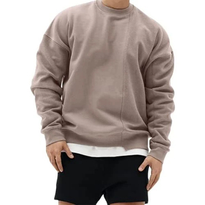 Sudadera extragrande para hombre, ligera, textura acogedora, ideal para atuendos urbanos. Sudadera extragrande para hombre 100% algodón. - Product Image 1