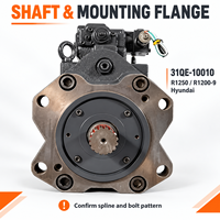 31QE-10010 31QE10010 31QE-10011 K3V280SH Pompe hydraulique principale pour excavatrices Hyundai R1200-9 R1200LC-9 R1250
