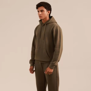 Sudadera con capucha de invierno para hombre con estampado de poliéster 100% al por mayor, Jersey pesado de estilo vintage con logotipo personalizado y cuello con capucha - Product Image 1