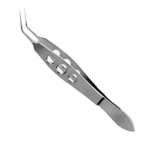 Pinzas de Capsulorrhexis Utrata con Puntas Triangulares de Agarre Extremadamente Finas, Instrumentos Quirúrgicos Oftálmicos GS-DF-1188 CE ISO13485 Reu - Product Image 3