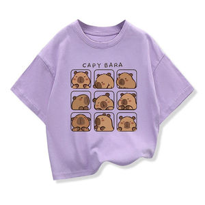 เสื้อยืดแขนสั้นผู้ชายพิมพ์ลายลำลองผ้าถักนิตติ้ง 100% ผ้าฝ้าย สำหรับฤดูร้อน พร้อมโลโก้สั่งทำ - Product Image 5