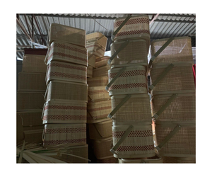 Panier de rangement pour pique-nique en bambou naturel tissé à la main Nouveau panier de fleurs tissé aux algues pour l'artisanat Panier de rangement pour pique-nique - Product Image 1