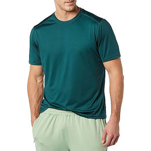 T-shirt en polyester respirant pour hommes Fabricant de vêtements en gros sur mesure T-shirt en coton imprimé à 100% pour hommes et femmes - Product Image 1