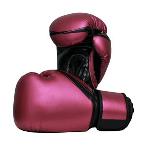 Guantes de boxeo de piel de vaca personalizados OEM Guantes de kickboxing de cuero genuino de excelente rendimiento para niños Precio al por mayor - Product Image 2