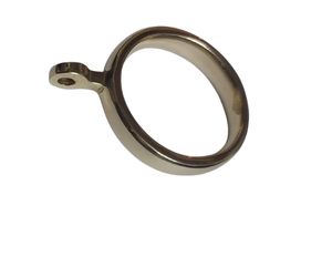 Anillo de latón macizo de 58 mm para barra de cortina, accesorios para barra de cortina - Product Image 2