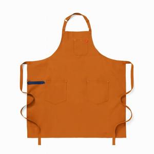Tablier en toile de coton épaisse et résistante, personnalisable avec logo imprimable, taille ajustable, plusieurs poches, anti-taches d'huile - Product Image 5