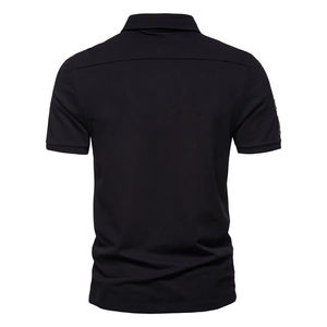 Vêtements décontractés à boutons pour hommes d'affaires, polos d'été à manches courtes et à manches courtes de style nouveau, bonnes ventes, grande taille - Product Image 6