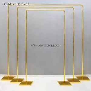 Último diseñador de boda y eventos escenario decoración telón de fondo conjunto de 2 artículos de fiesta entrada Harlow soporte para proveedor mayorista - Product Image 3