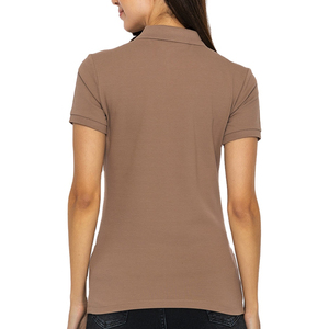 2025 nuevo diseño de ropa de verano de manga corta para mujer Polo transpirable ajustado para mujer Polos - Product Image 2