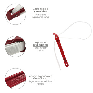 Chiave a Cinghia in Nylon e Alluminio 30 cm. Nastro da 98 cm. - Product Image 3