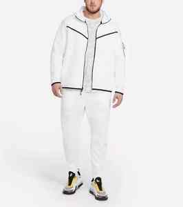 Sudadera con Capucha Informal de Invierno para Hombre, Diseño Básico Moderno, Sudadera Lisa con Logotipo Personalizado Serigrafiado, 100% Algodón - Product Image 2