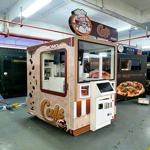 Robot de Servicio para Cafetería, Máquina de Café Robótica, Mostrador <span class=keywords><strong>3</strong></span> en 1, Robot Barista, Cafetería Automática para Exteriores - Product Image 4