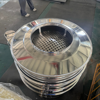 Machine de tamisage vibratoire à ultrasons CE pour le tamisage fin des poudres de titane, d'aluminium et de métaux, anti-éblouissement
