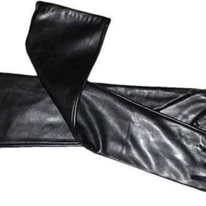 Gants longs en cuir de mouton véritable pour femmes, mitaines sexy de haute qualité pour soirée, à la mode, durables, de la meilleure qualité - Product Image 6