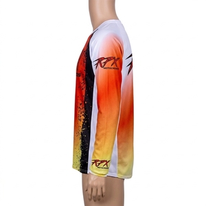 Maillot de motocross personnalisé RPX à manches longues, couleur dégradée, respirant, en polyester, pour course tout-terrain - Product Image 3