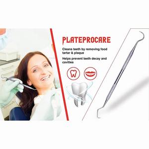 Raspador Dental Manual Personalizado de Alta Calidad, Mango Hueco de Acero Inoxidable, Superficie Pulida, Certificado CE, Garantía de 3 Años para Uso Dental - Product Image 6