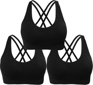 Nuevo Diseño de Sujetador Deportivo de Yoga para Mujer con Soporte Alto, Secado Rápido, Resistente al Viento, Transpirable, de Spandex/Poliéster, con Logotipo Frontal Personalizable - Product Image 2