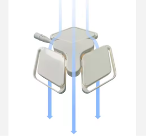 Support chirurgical électrique réglable à 3 pétales sans ombre de haute qualité pour clinique vétérinaire et bloc opératoire - Product Image 3