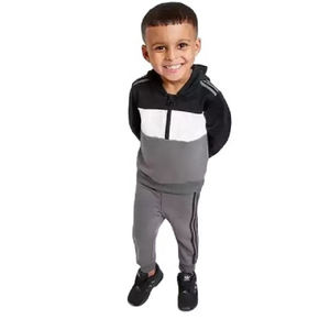 Kids Winter Casual <b>Street</b> Wear Fleece Tracksuits Boys Clothing Sets High Quality 2 Pcs Sets Solid - Product Image 4