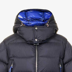 2025 haute qualité Para pull veste hommes brillant visage tendance à capuche court épais hiver Bomber brillant doudoune pour hommes - Product Image 5