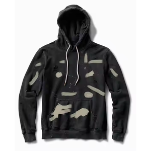 Nueva Llegada, Sudadera Unisex Personalizada, Tallas Grandes, Mangas Regulares, Impresión con Pintura, Lavado a la Piedra, Ecológica, 100% Algodón - Product Image 2