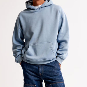 Sudadera con capucha de peso pesado Vintage personalizada 2025 para hombres, básico de lavado ácido bordado con diamantes de imitación, básico de invierno de talla grande - Product Image 3