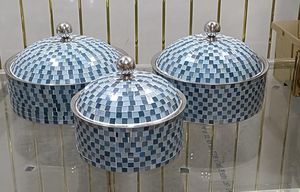 Casserole moderne en acier inoxydable écologique pour la maison, l'hôtel, le buffet, les fêtes, la cuisine du Moyen-Orient, service de table, chauffe-plats, bougie chauffe-plat - Product Image 3