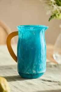 Pichet à eau en résine époxy artisanale élégante pour table à manger de luxe, décoration de la maison, utilisation de service - Product Image 2