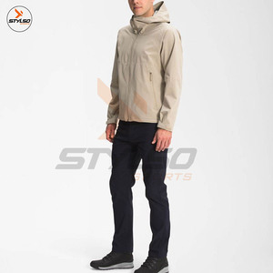 Logo personnalisé OEM Veste coupe-vent de sports de plein air pour hommes Grande taille Coupe-vent d'hiver avec prix de gros - Product Image 2