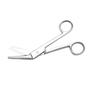 Surgical Operating Medical Mayo <b>Angled</b> Scissors Curved 7'' Blunt Iris Supercut <b>Stainless</b> <b>Steel</b> Surgical Instruments Ce - Product Image 2