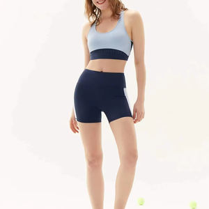 Soutien-gorge de sport pour femmes OEM sangle croisée Yoga hauts débardeur culture entraînement vêtements actifs soutien-gorge tissu respirant sensation douce - Product Image 5