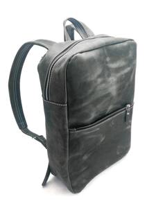 กระเป๋าทรงดัฟเฟิลกระเป๋าหนังแท้สีเทาสำหรับเดินทางไปทำงานกีฬาวิทยาลัยแฟชั่นวินเทจ - Product Image 3