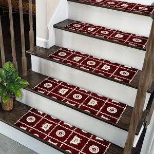 พรมพิมพ์ลายพิเศษ: ลายคิลิมวินเทจ สไตล์ตุรกี ซักได้ ปรับแต่งได้ พรมปูพื้น - Product Image 1