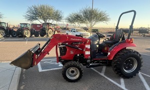 รถแทรกเตอร์อเนกประสงค์ขนาดเล็ก Mahindra 1635i พร้อมที่ตักด้านหน้า สำหรับใช้งานในฟาร์ม - Product Image 1