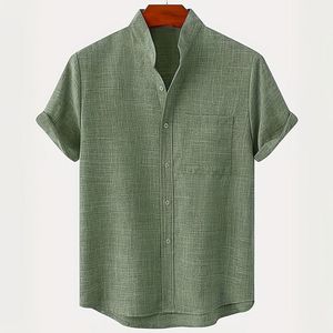 เสื้อยืดคอกลมแขนสั้นผ้าคอตตอนถักแบบเรียบสีพื้นสไตล์ลำลองสำหรับผู้ชาย รับสกรีนโลโก้ตามสั่ง ขายส่ง ทรง BD นุ่มสบาย พลัสไซส์ - Product Image 5