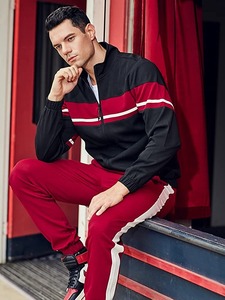 Survêtement à fermeture éclair personnalisé Logo personnalisé Marque privée Nouveau design Haute qualité Prix abordable Faible MOQ Vente en gros Vêtements de sport - Product Image 5
