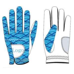 Gants de golf en cuir de cabretta véritable de haute qualité, logo personnalisable, couleur et design, protection UV, utilisation sportive en plein air pour hommes - Product Image 6