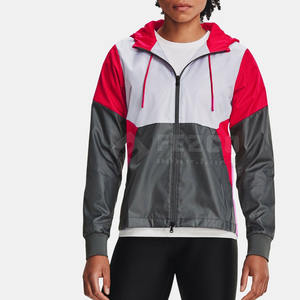 Veste coupe-vent personnalisée pour les femmes Vestes imperméables de grande taille Veste coupe-vent pour les femmes en gros - Product Image 5