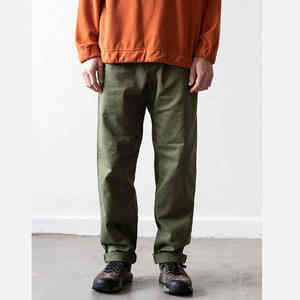 กางเกงวอร์มผ้าแคนวาสสำหรับผู้ชาย, กางเกงวอร์มลำลองสตรีทแวร์ผ้าฝ้าย100% น้ำหนักเบา2025ออกแบบได้ตามต้องการสำหรับกีฬากลางแจ้ง - Product Image 1