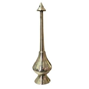 Arroseur martelé à l'eau de rose en laiton fabriqué à la main de haute qualité avec arroseur d'eau en métal fini polonais - Product Image 3