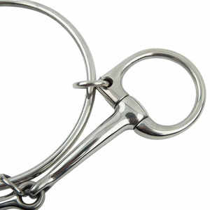 French Link ไข่ snaffle bit สแตนเลสขี่ม้าขี่บิต2025อุปกรณ์การขี่ม้า - Product Image 2