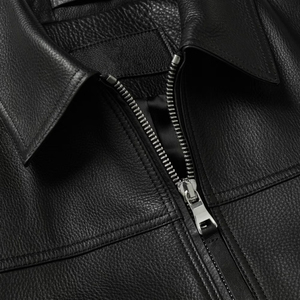 OEM personalizado transpirable hombres chaqueta de cuero al por mayor chaquetas de cuero para los hombres - Product Image 6