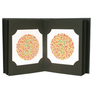 ISHIHARA TEST LIVRE À COLORIER COULEUR AVEUGLE COULEUR VISION, LIVRE, 38 PLAQUE DERNIÈRE ÉDITION... - Product Image 1