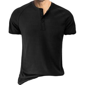 เสื้อยืดคอกลมโอเวอร์ไซส์สำหรับผู้ชายใส่หน้าร้อน แขนสั้น ระบายอากาศได้ดี เป็นมิตรกับสิ่งแวดล้อม แห้งเร็ว พิมพ์ลายตัวอักษร สไตล์ลำลอง - Product Image 5