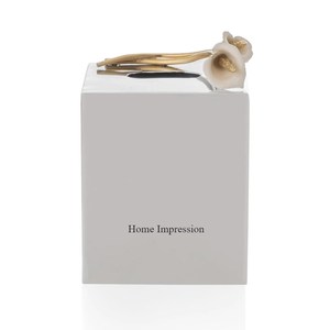 Fleurs et feuilles en métal Designer Modern Creative Art High Standard Quality Tissue Paper Holder & Boxes du fabricant indien - Product Image 2